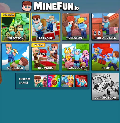 MineFun io screenshot