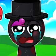 Sprunki Kick the Buddy but with Mr Black