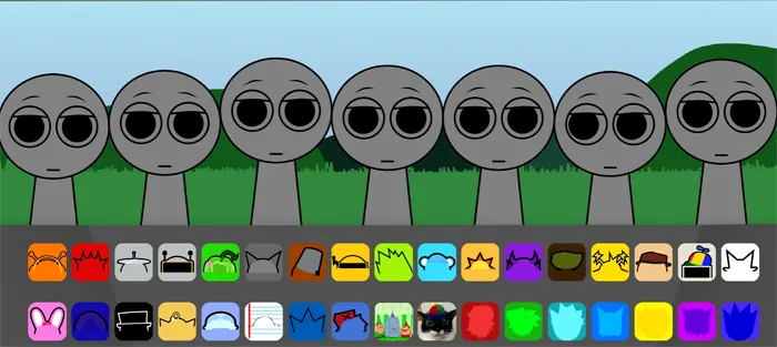 Sprunki Retake Deluxe sprunki horror screenshot