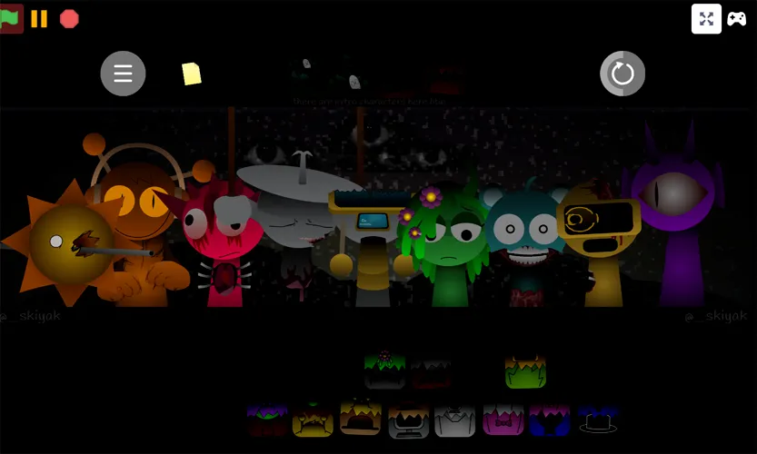 Sprunki Shifted sprunki horror screenshot